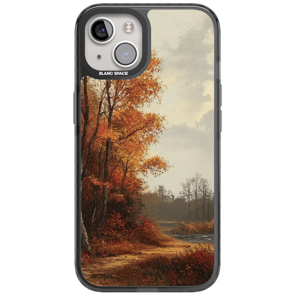 Vintage Autumn Oil Painting
