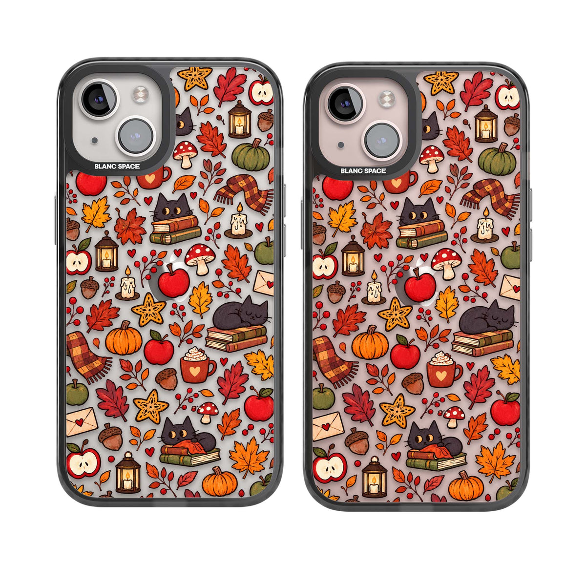 Autumn Mix iPhone case | Black Impact case for iPhone 13, iPhone 14, iPhone 15