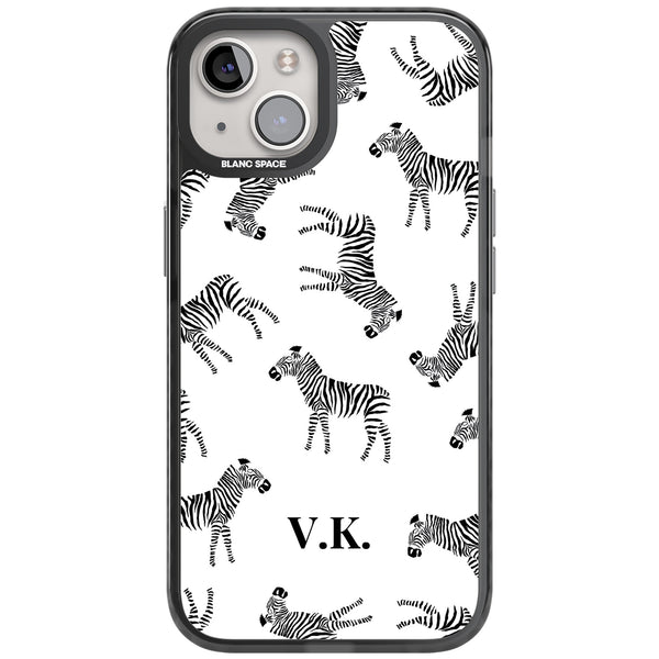 Personalised Monochrome Zebra