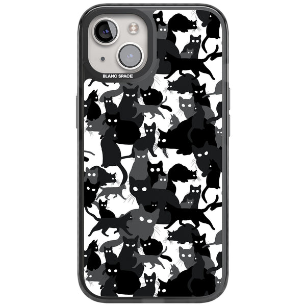 Black & White Cat Camouflage