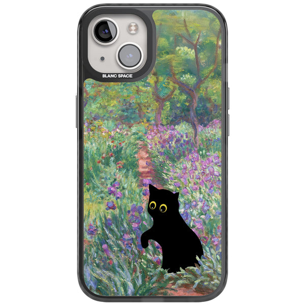 Cat in Monet's Giverny Garden