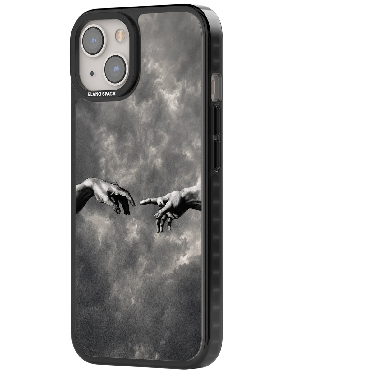 Creation iPhone 12 / 12 Pro / iPhone 13 / iPhone 14 / iPhone 14 Plus / iPhone 15 / iPhone 15 Plus Impact Black Phone Case side