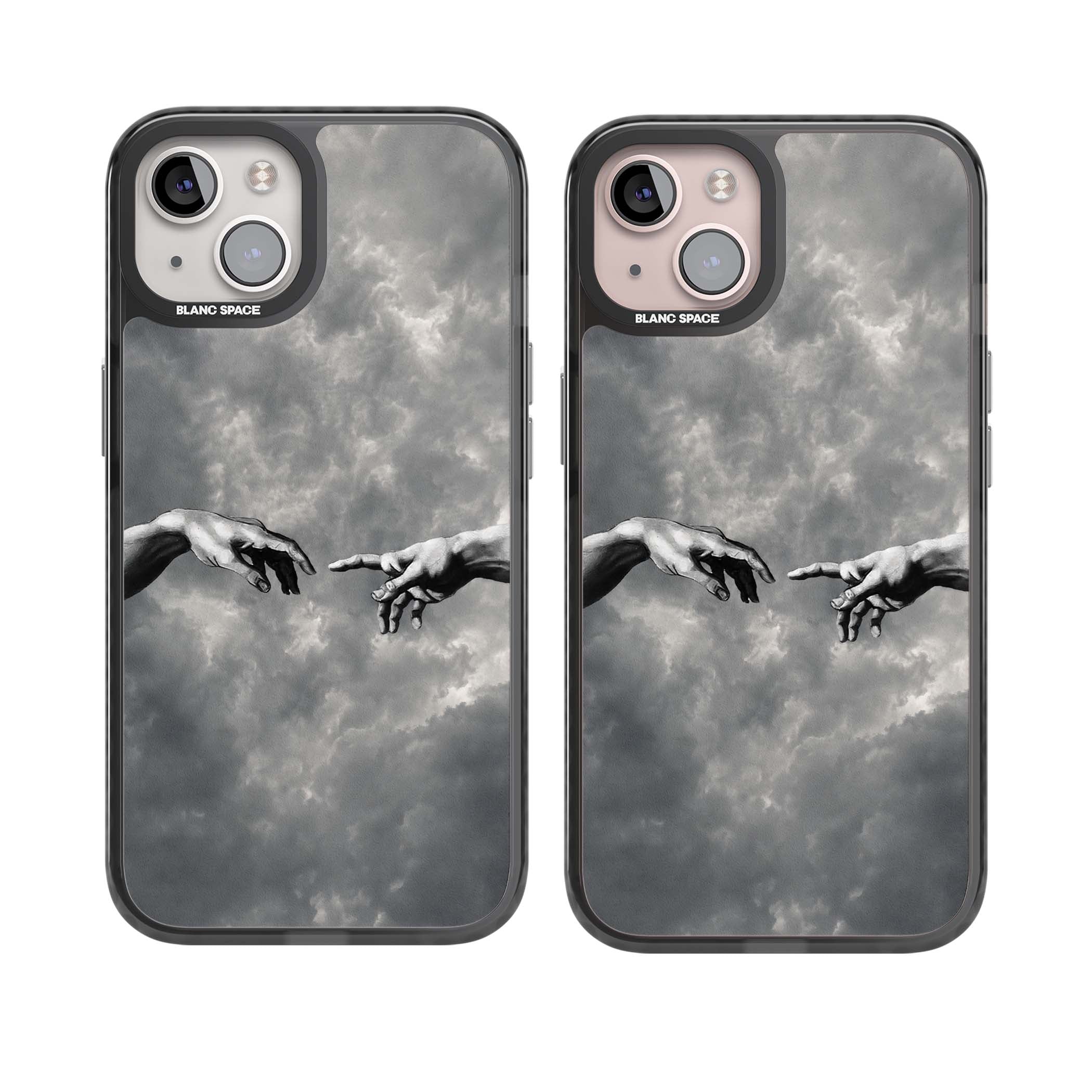 Creation art iPhone case | Black Impact case for iPhone 13, iPhone 14, iPhone 15