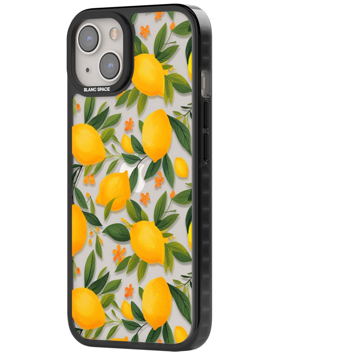 Lemon Grove iPhone 12 / 12 Pro / iPhone 13 / iPhone 14 / iPhone 14 Plus / iPhone 15 / iPhone 15 Plus Impact Black Phone Case side