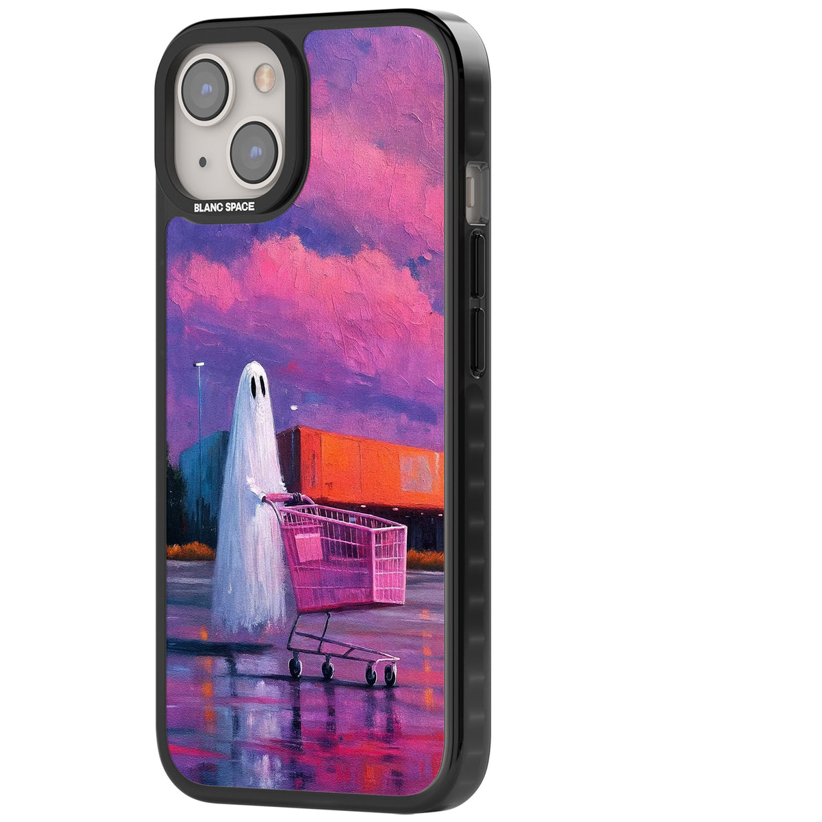 A Ghost's Errand iPhone 12 / 12 Pro / iPhone 13 / iPhone 14 / iPhone 14 Plus / iPhone 15 / iPhone 15 Plus Impact Black Phone Case side