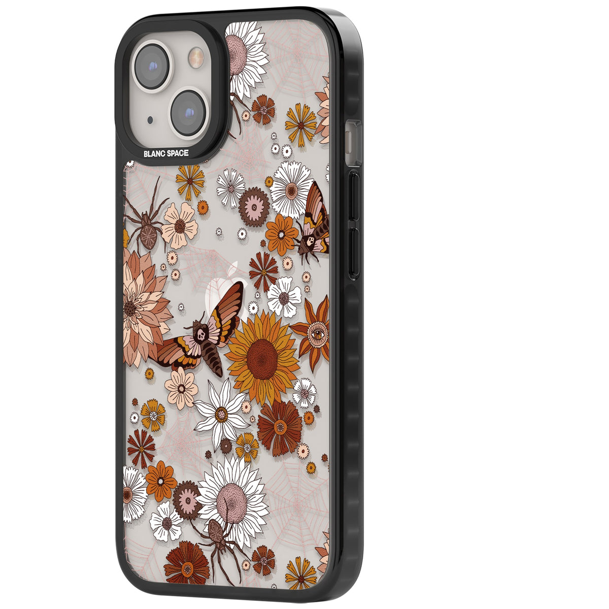 Halloween Wildlife iPhone 12 / 12 Pro / iPhone 13 / iPhone 14 / iPhone 14 Plus / iPhone 15 / iPhone 15 Plus Impact Black Phone Case side
