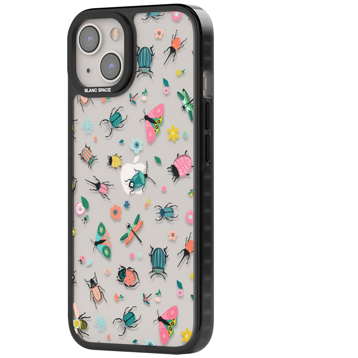 Bug Life iPhone 12 / 12 Pro / iPhone 13 / iPhone 14 / iPhone 14 Plus / iPhone 15 / iPhone 15 Plus Impact Black Phone Case side