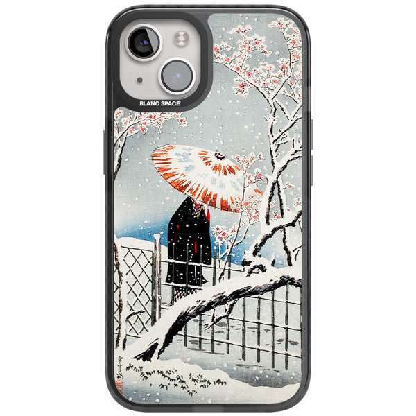 Plum Tree In Snow By Hiroaki Takahashi