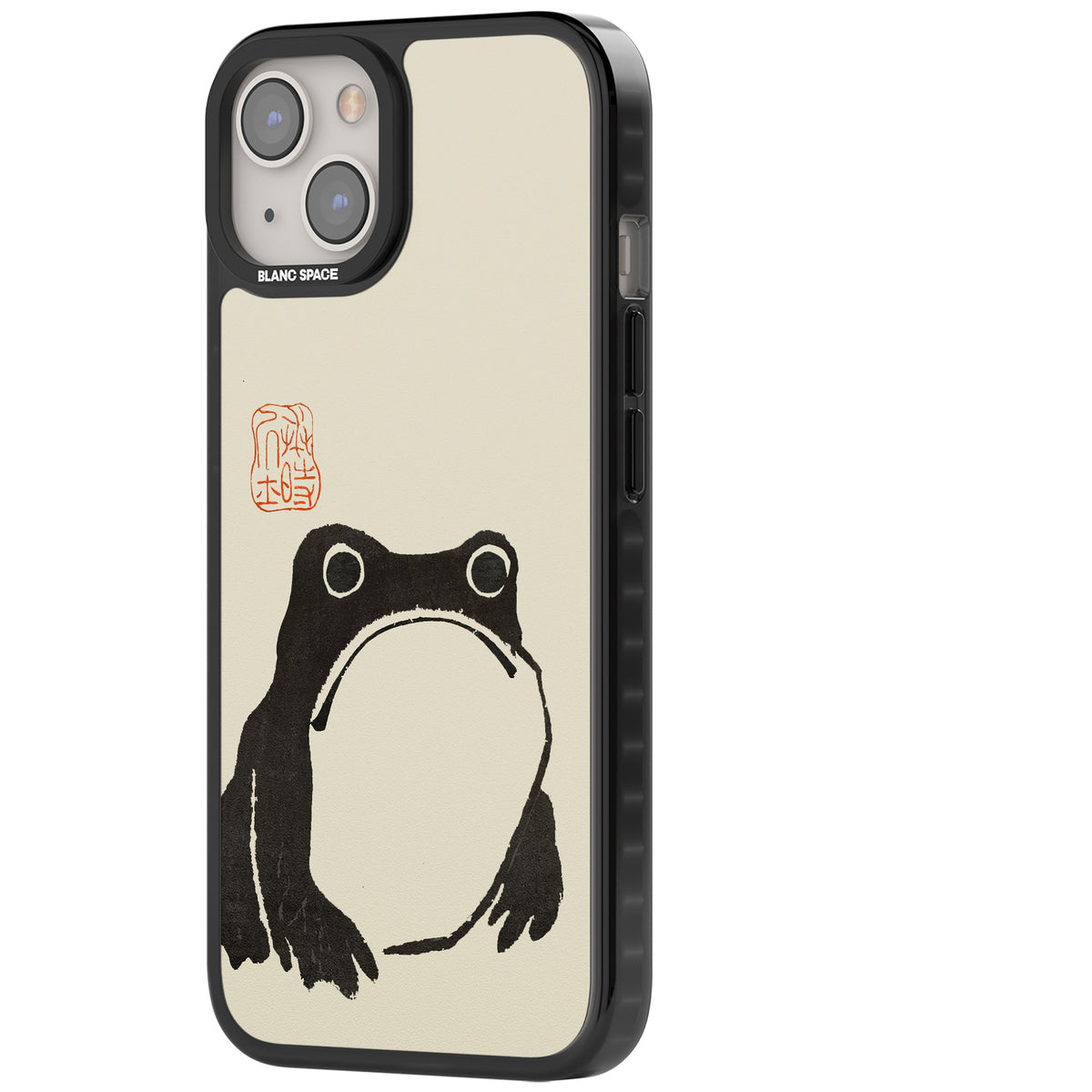 Matsumoto Hoji iPhone 12 / 12 Pro / iPhone 13 / iPhone 14 / iPhone 14 Plus / iPhone 15 / iPhone 15 Plus Impact Black Phone Case side