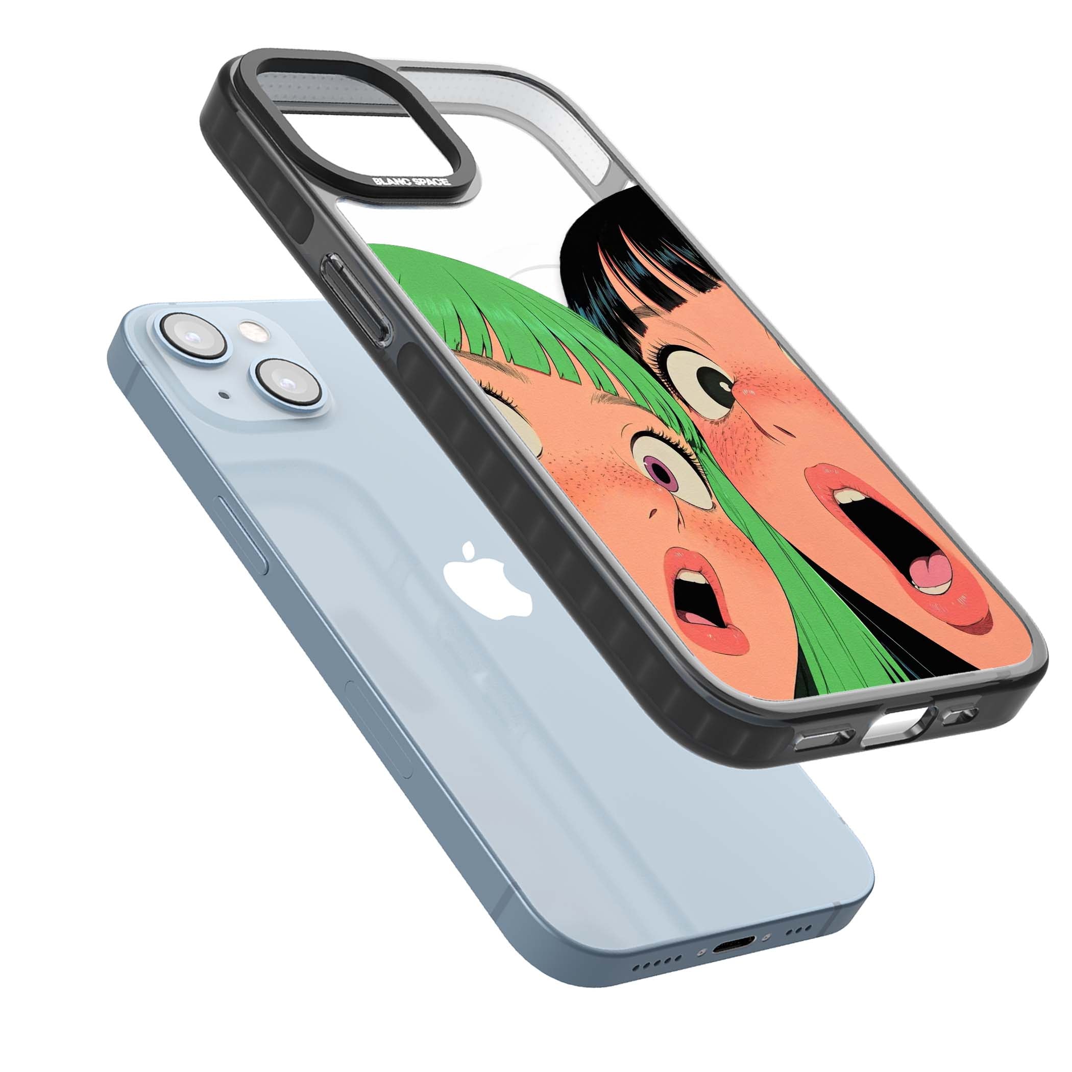 Gasp for her iPhone case | Black Impact Magsafe case for iPhone 13, iPhone 14, iPhone 15