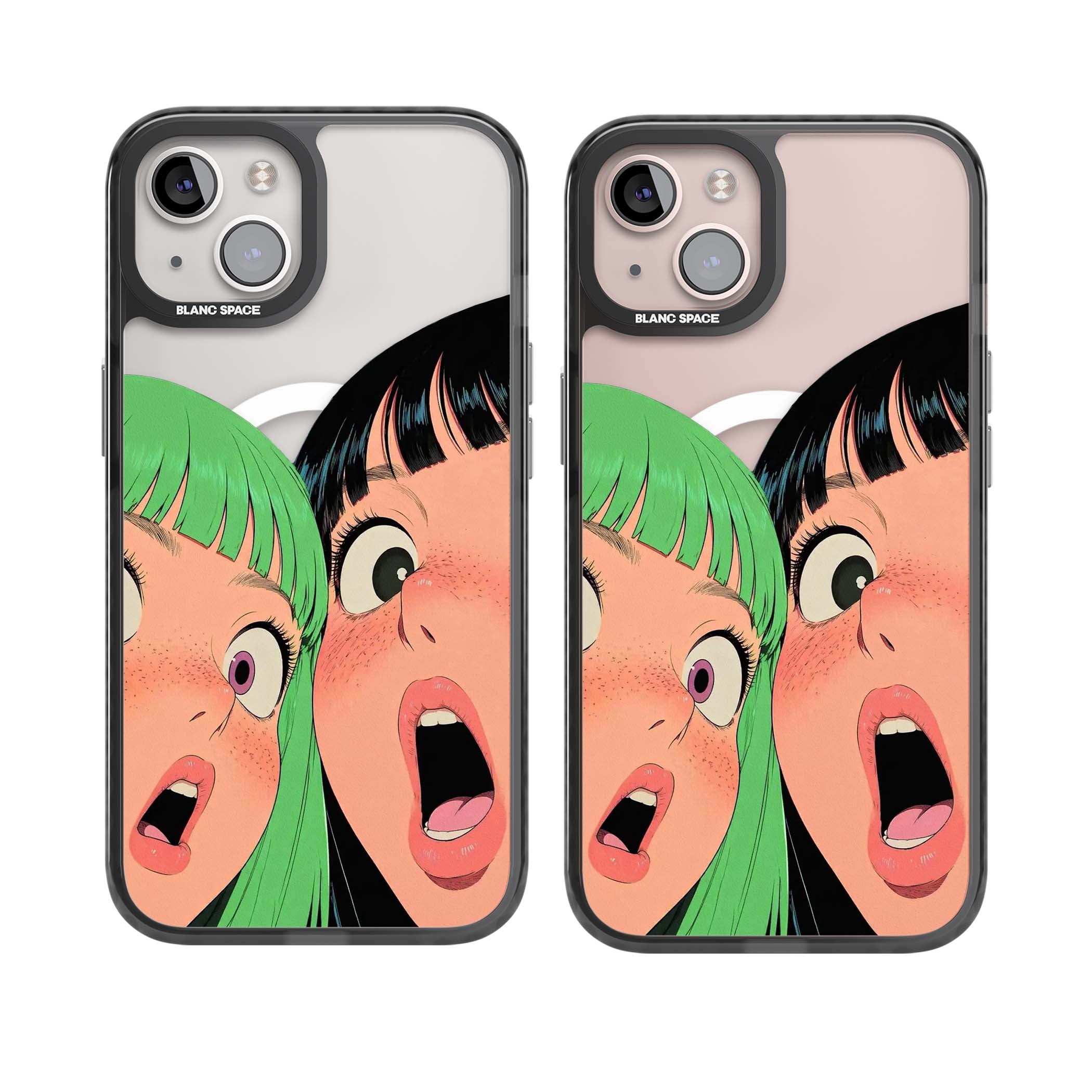 Gasp for her iPhone case | Black Impact Magsafe case for iPhone 13, iPhone 14, iPhone 15