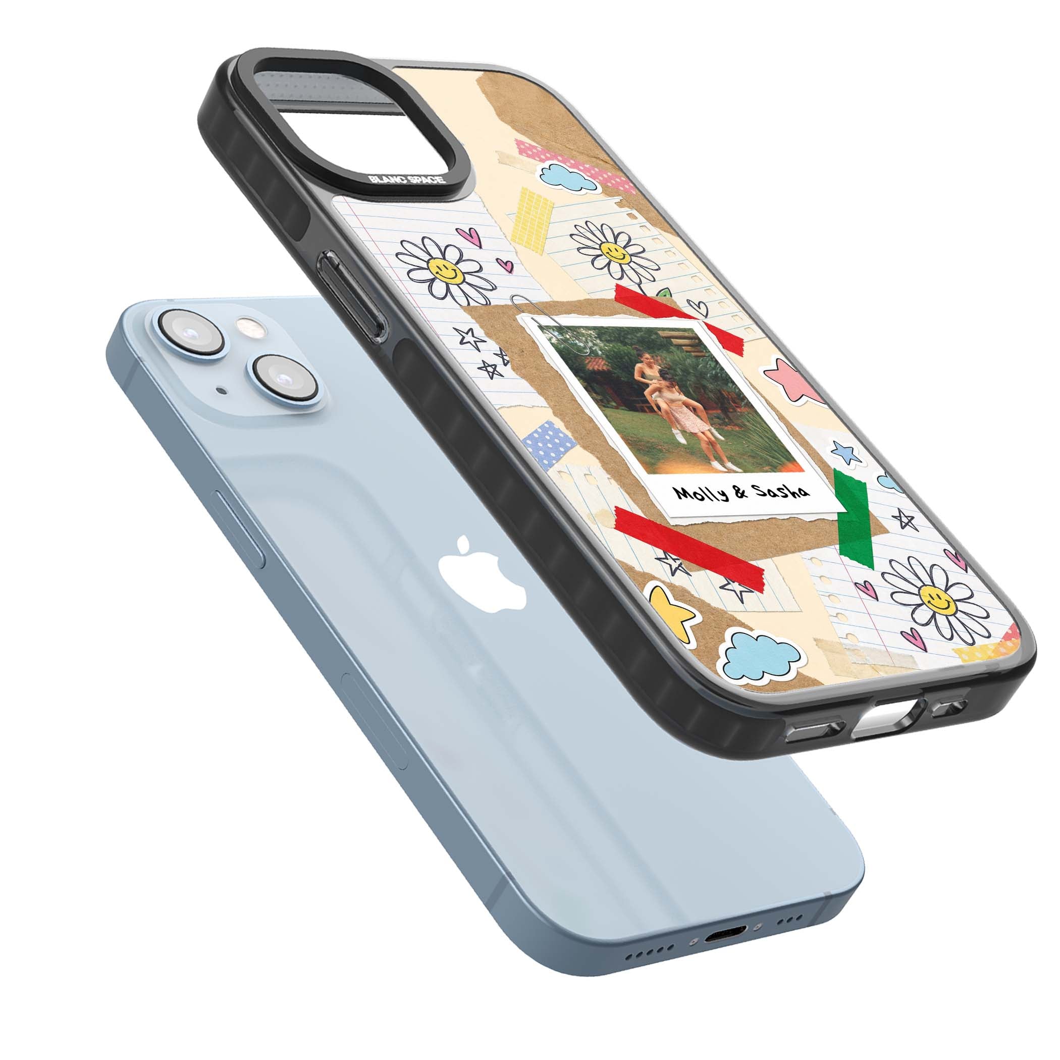 Scrapbook Photo coquette iPhone case | Black Impact Magsafe case for iPhone 13, iPhone 14, iPhone 15