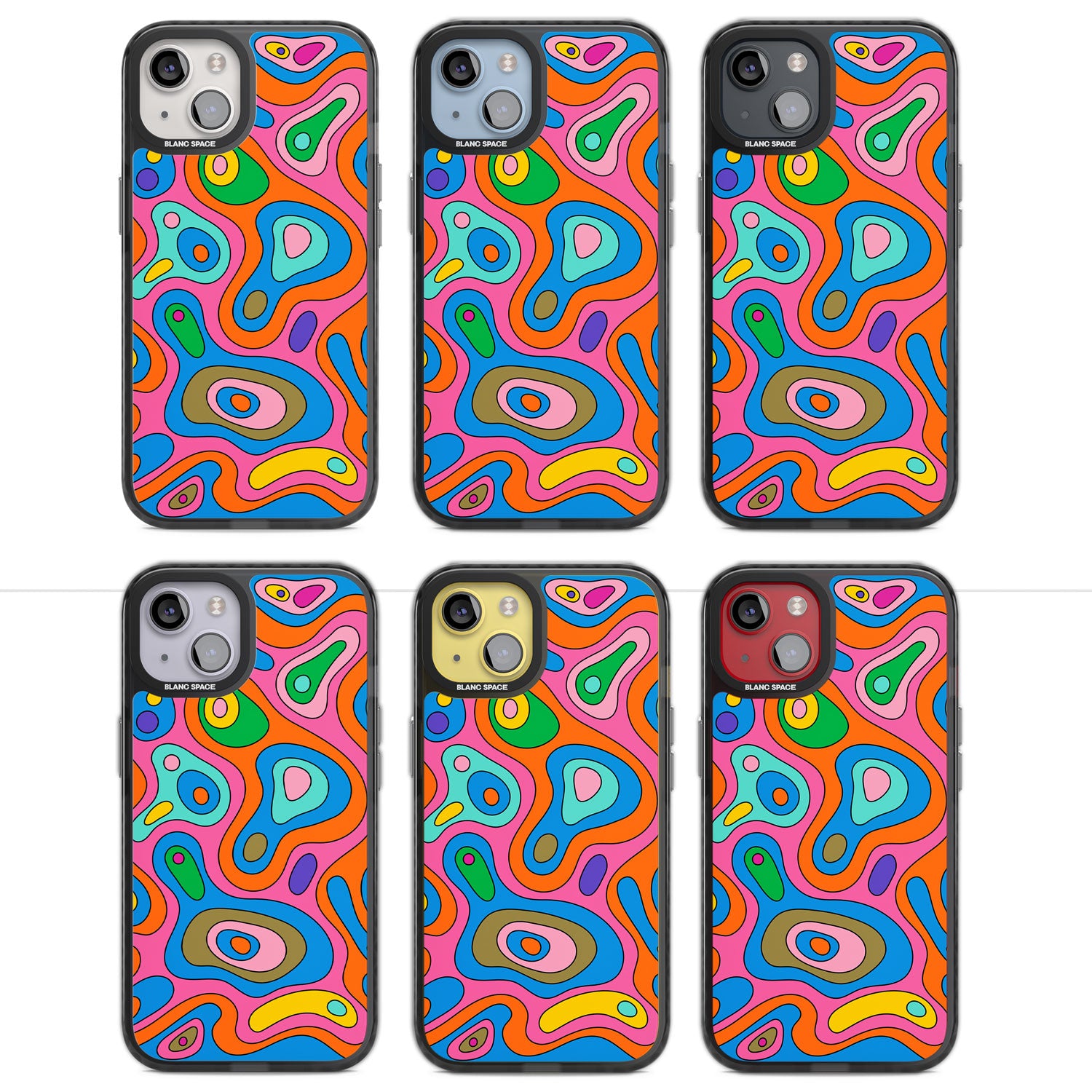 Euphoria Magsafe Black Impact Phone Case for iPhone 13, iPhone 14, iPhone 15