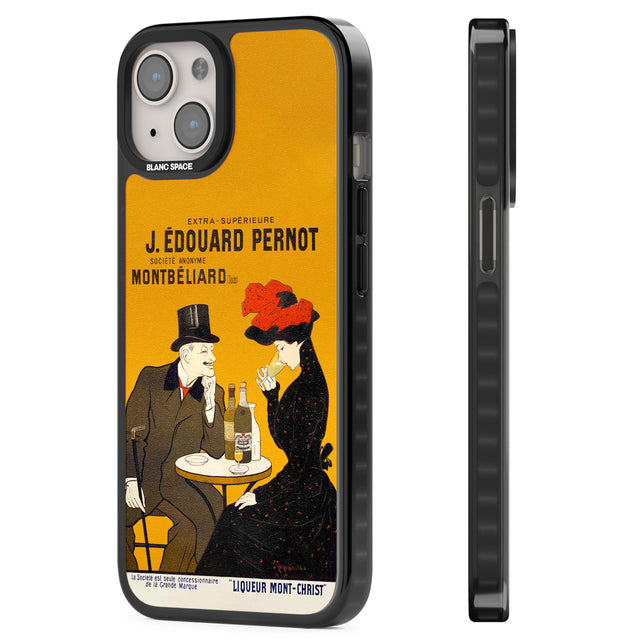 Absinthe, J.Edouard Pernot Poster Magsafe Black Impact Phone Case for iPhone 13, iPhone 14, iPhone 15