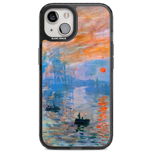 Sunset Harbor Magsafe Black Impact Phone Case for iPhone 13, iPhone 14, iPhone 15