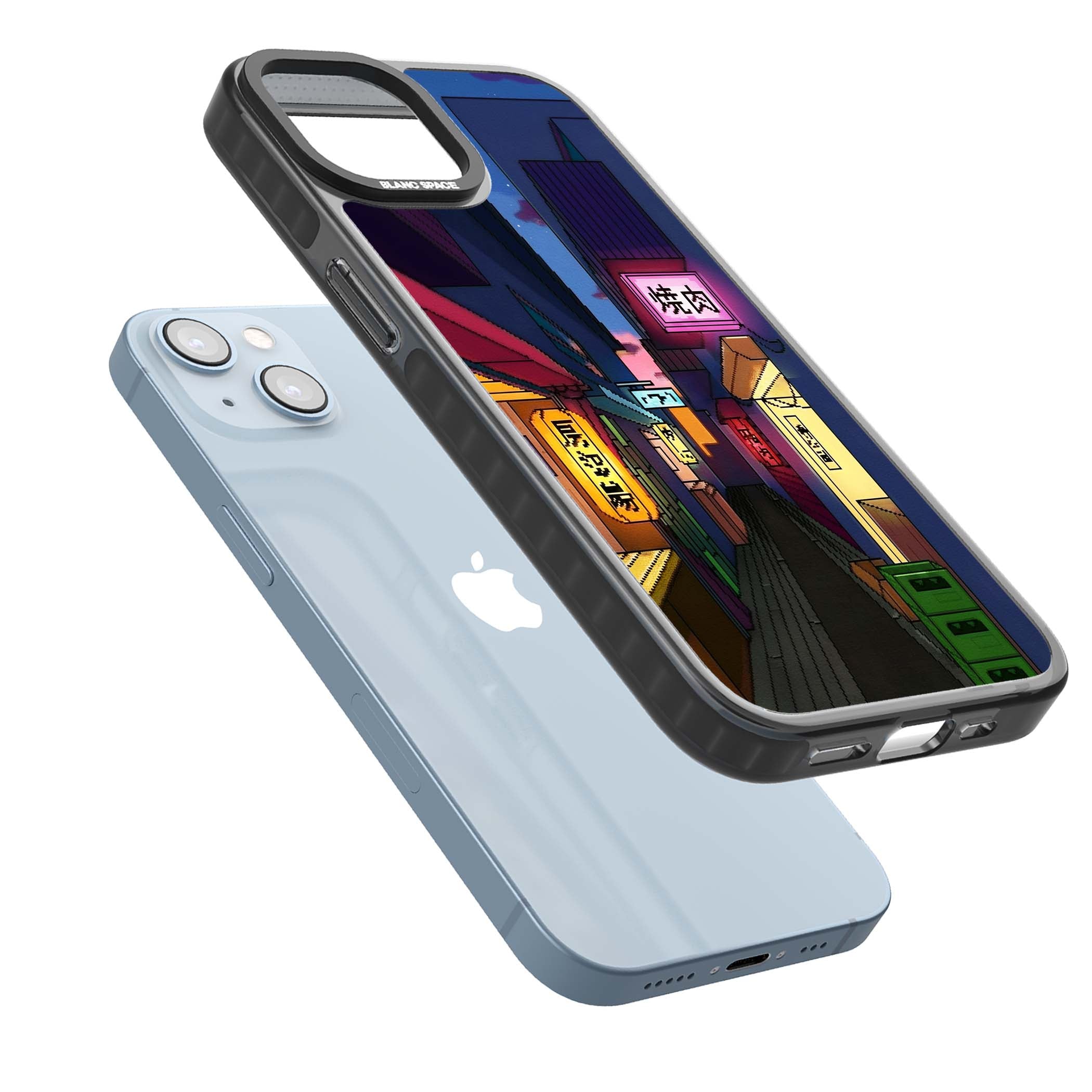 Nights In The Yokocho for him iPhone case | Black Impact case for iPhone 13, iPhone 14, iPhone 15