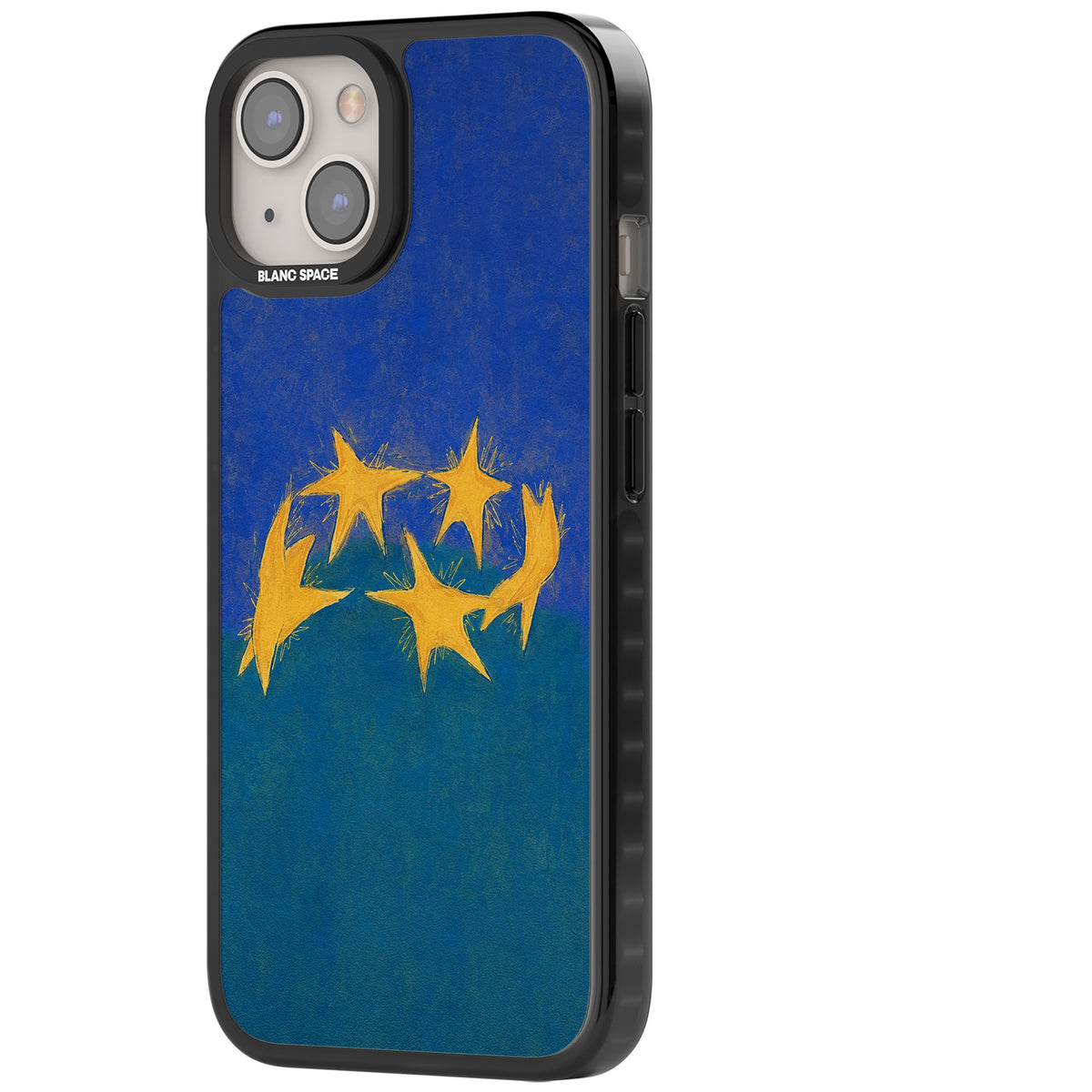 Star Boogie iPhone 12 / 12 Pro / iPhone 13 / iPhone 14 / iPhone 14 Plus / iPhone 15 / iPhone 15 Plus Impact Black Phone Case side