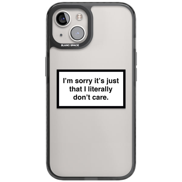 Literally Don't Care