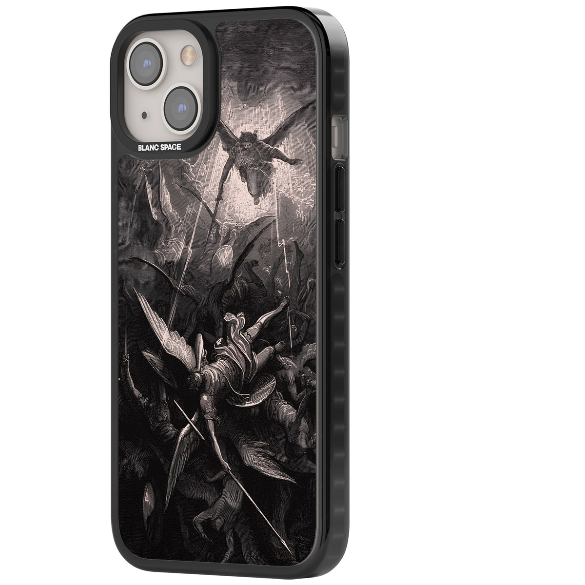 Paradise Lost iPhone 12 / 12 Pro / iPhone 13 / iPhone 14 / iPhone 14 Plus / iPhone 15 / iPhone 15 Plus Impact Black Phone Case side