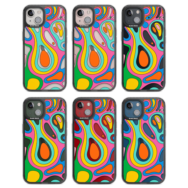 Dreams & Grooves Black Impact Phone Case for iPhone 13, iPhone 14, iPhone 15