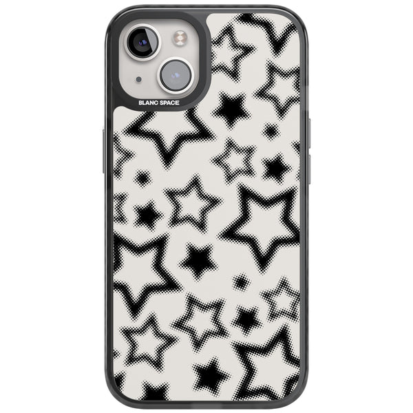 Black Halftone Stars