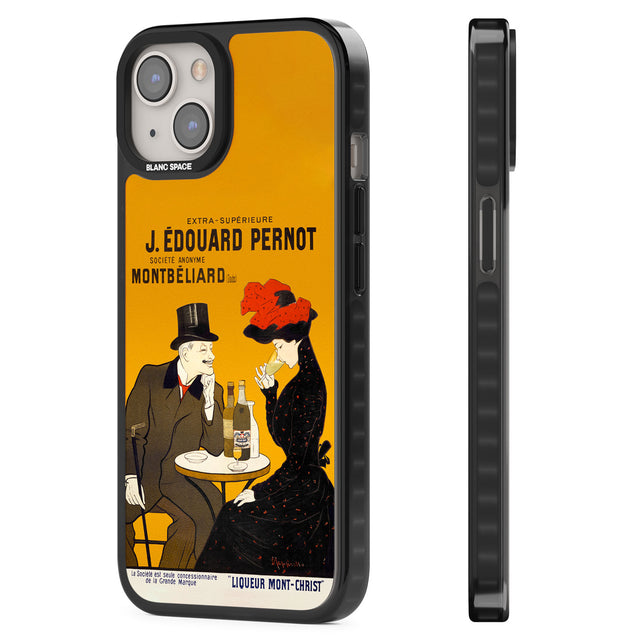 Absinthe, J.Edouard Pernot Poster Black Impact Phone Case for iPhone 13, iPhone 14, iPhone 15