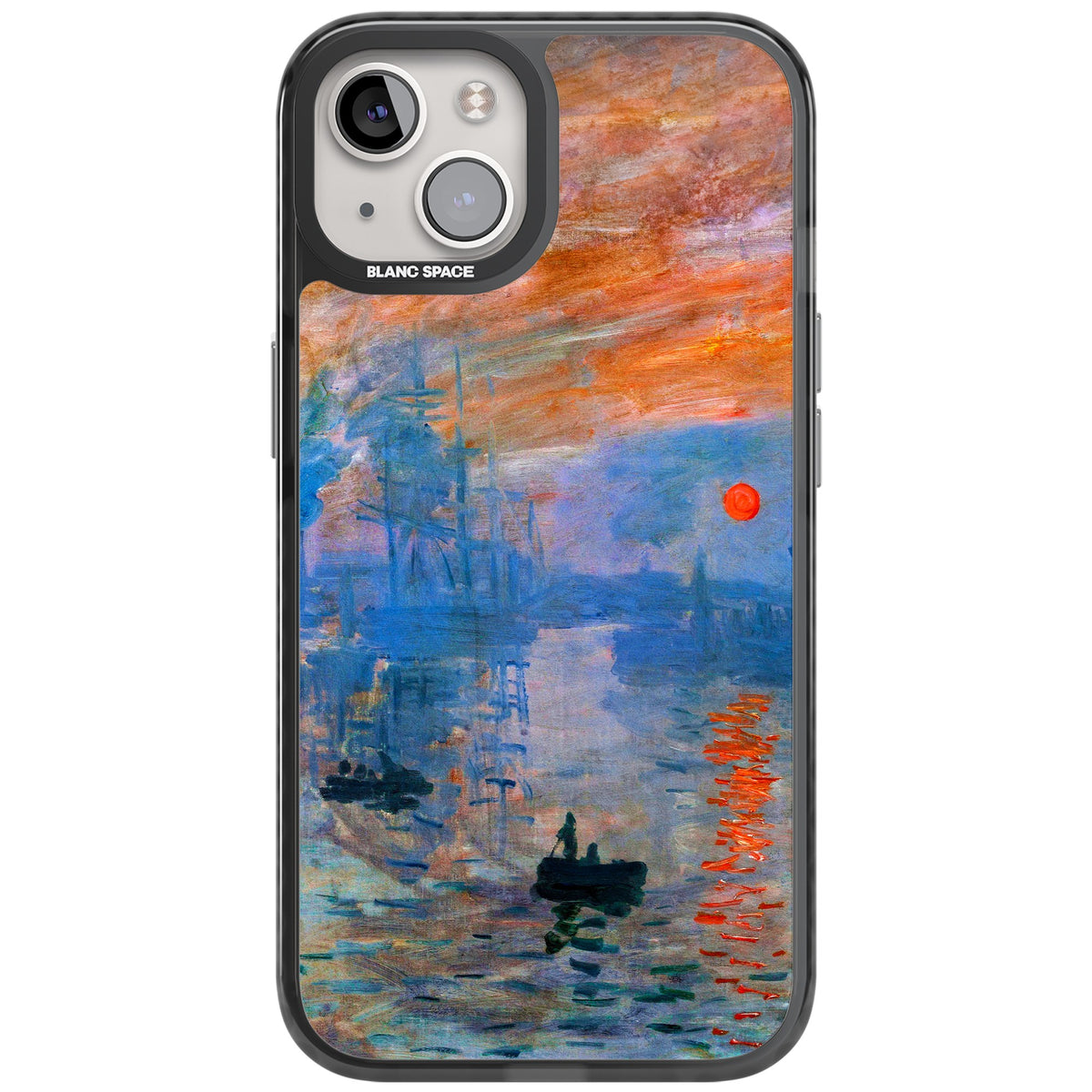 Impression, Sunrise iPhone 12 / 12 Pro / iPhone 13 / iPhone 14 / iPhone 14 Plus / iPhone 15 / iPhone 15 Plus Impact Black Phone Case front