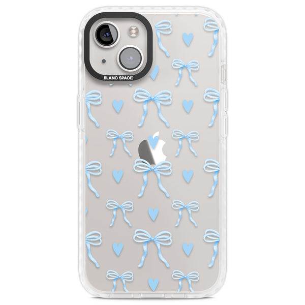 Blue Bows & Hearts