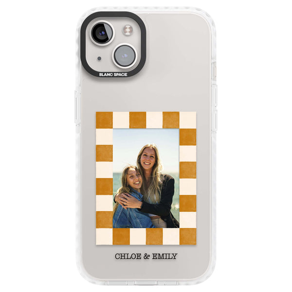 Personalised Citrus Check Photo