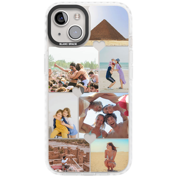 Personalised Heart Photo Grid