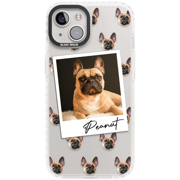 Personalised Tan French Bulldog Instant Camera Photo