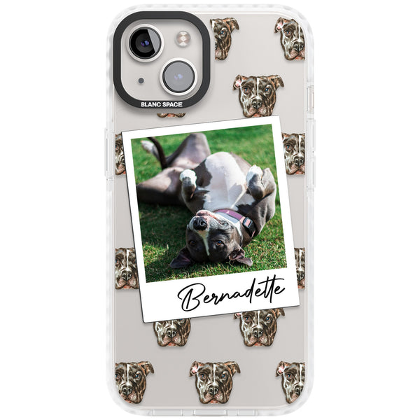 Personalised Staffordshire Bull Terrier Instant Camera Photo