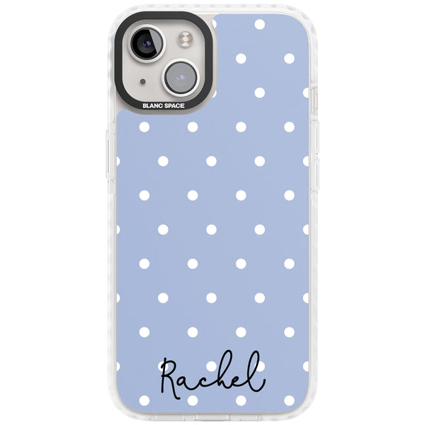 Personalised Powder Blue Dots