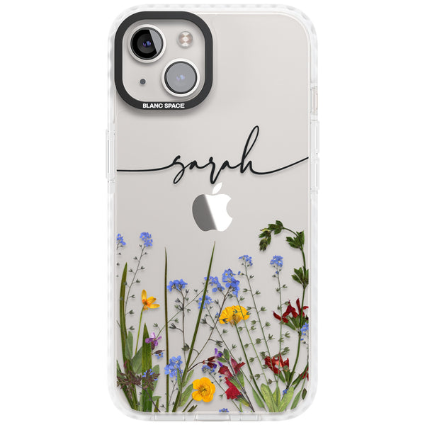 Personalised Wildflower Script