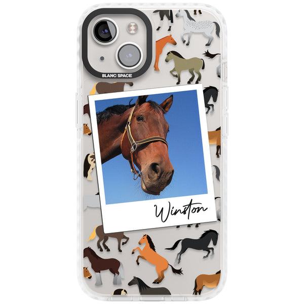 Personalised Horse Polaroid