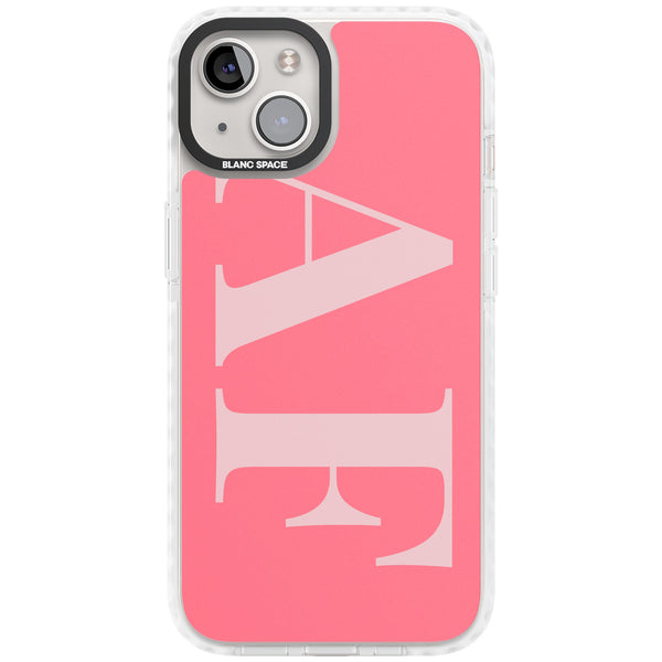 Personalised Light & Dark Pink Letters