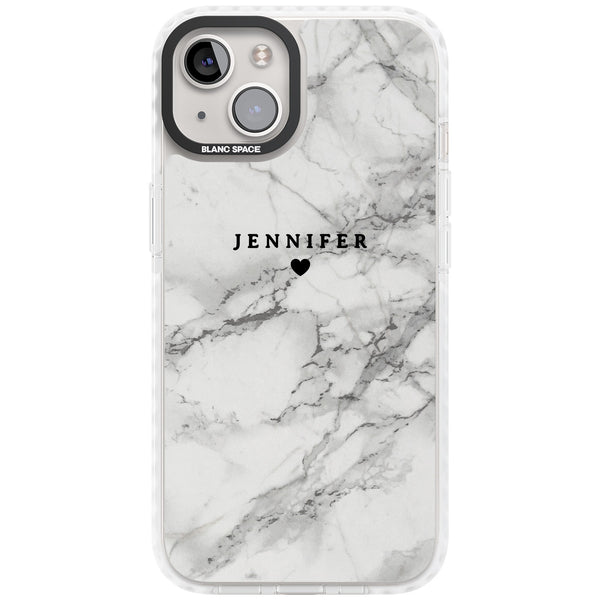 Personalised Classic Grey Marble