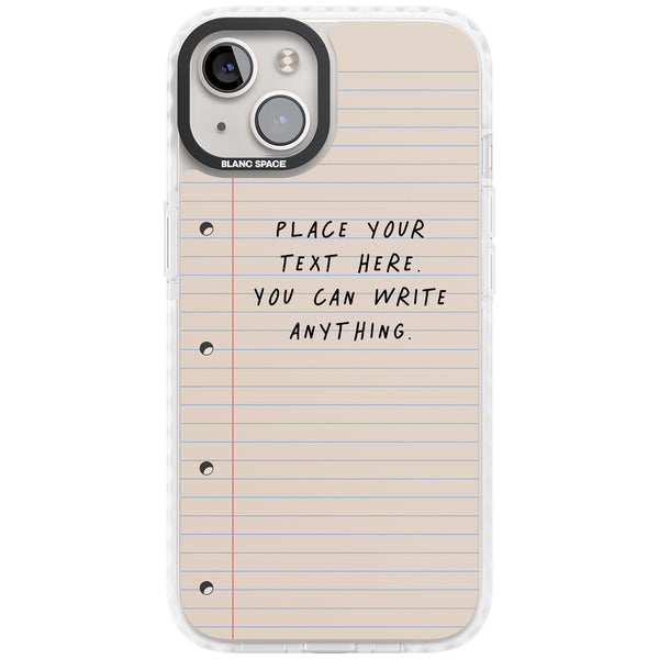 Personalised Lined Paper