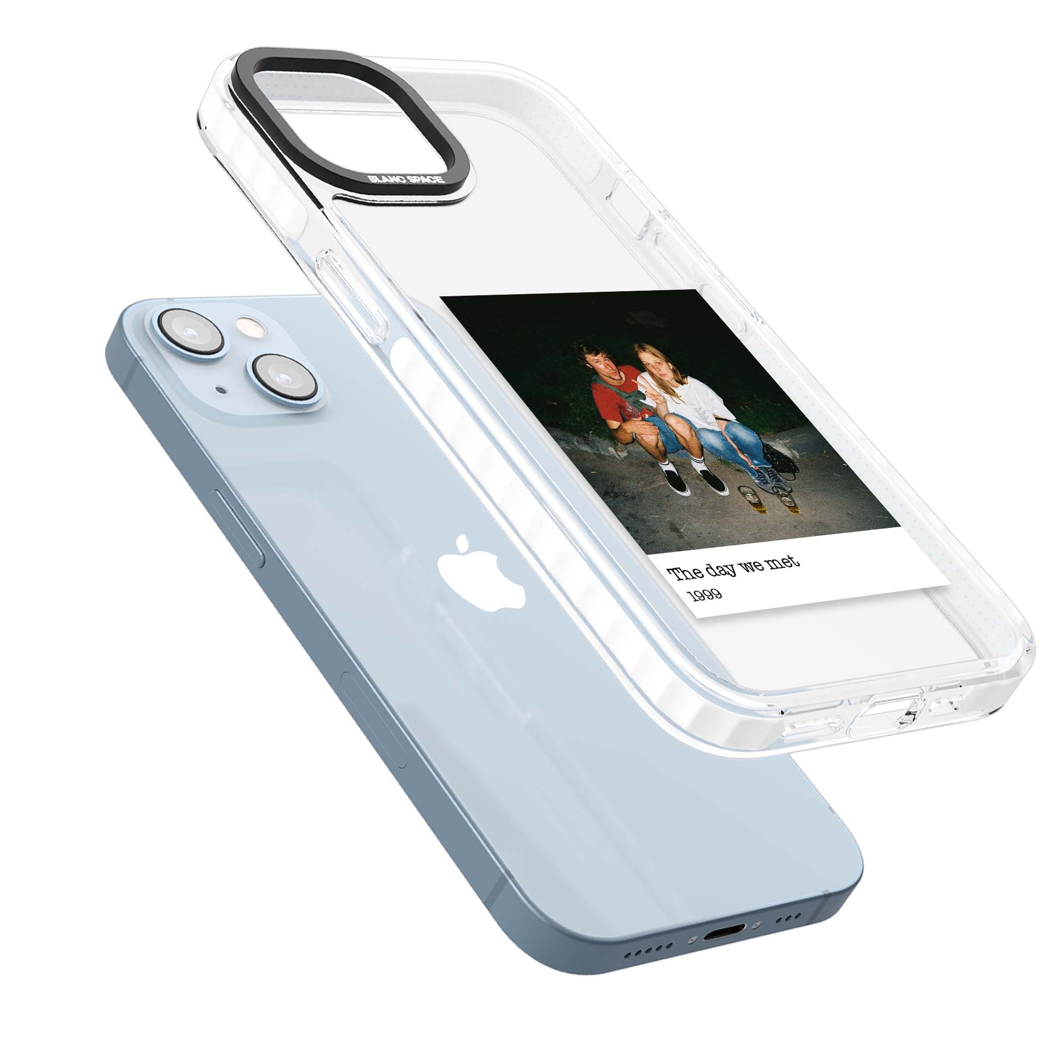 Photo Memory minimal iPhone case | Clear Impact case for iPhone 13, iPhone 14, iPhone 15