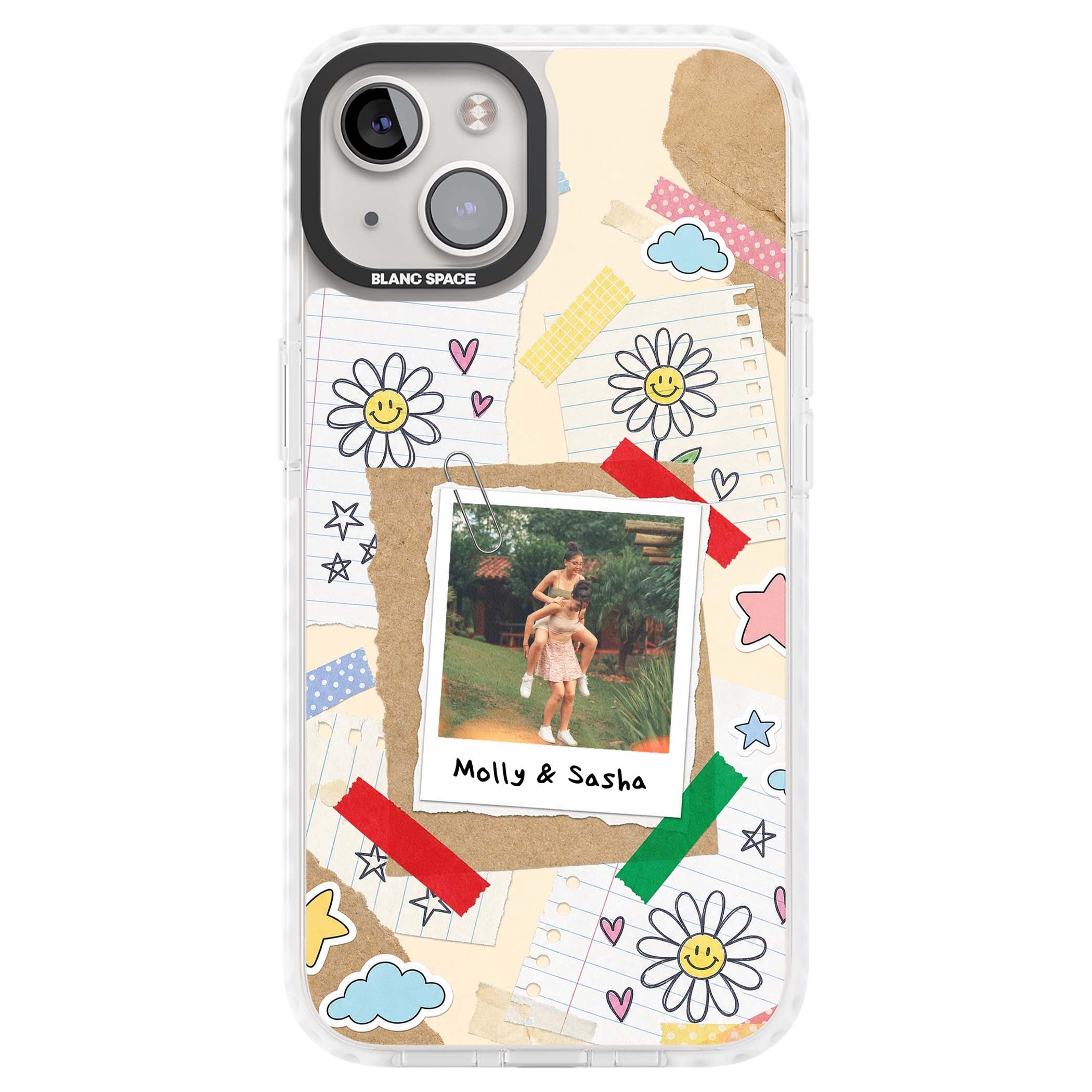 Scrapbook Photo coquette iPhone case | Clear Impact case for iPhone 13, iPhone 14, iPhone 15