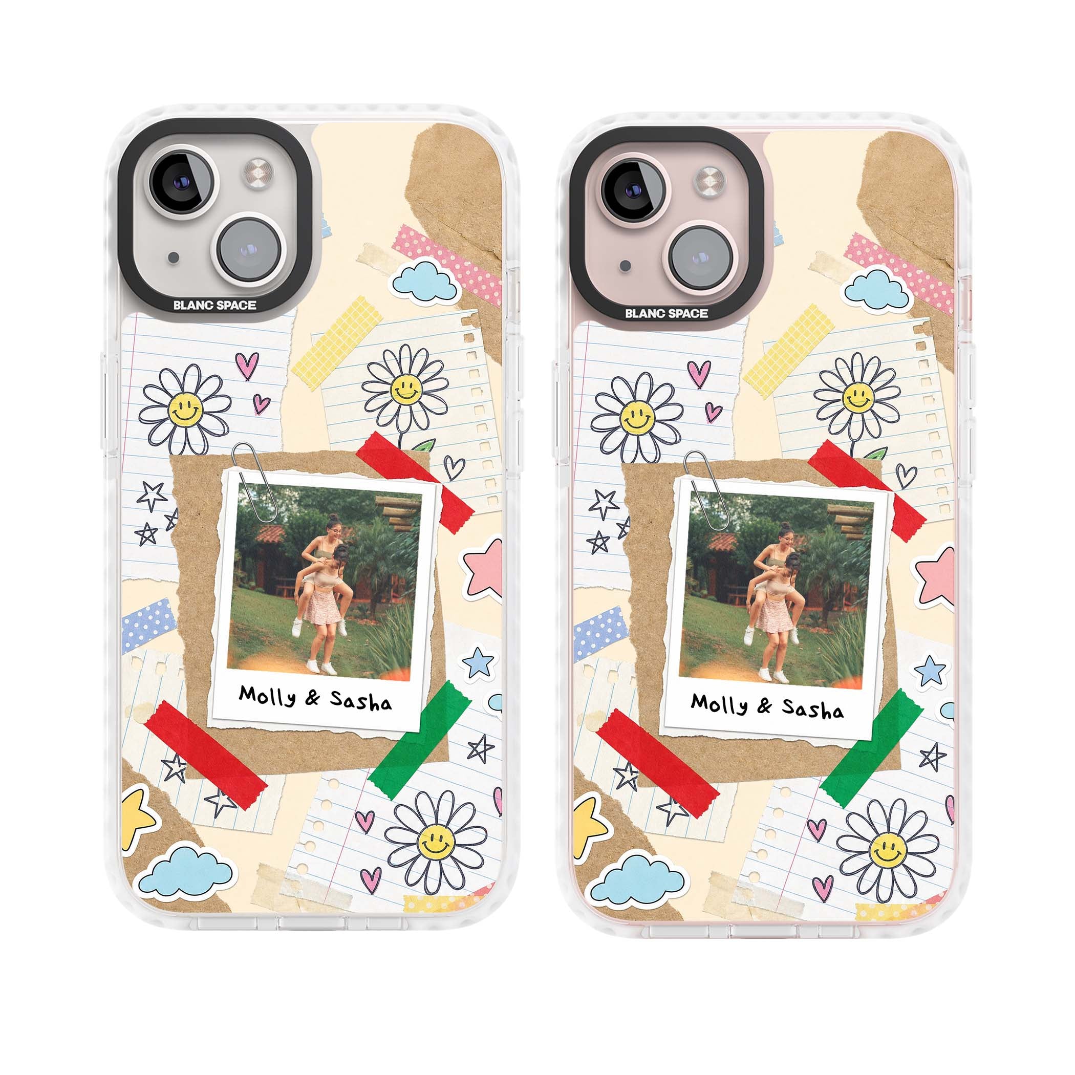 Scrapbook Photo coquette iPhone case | Clear Impact case for iPhone 13, iPhone 14, iPhone 15