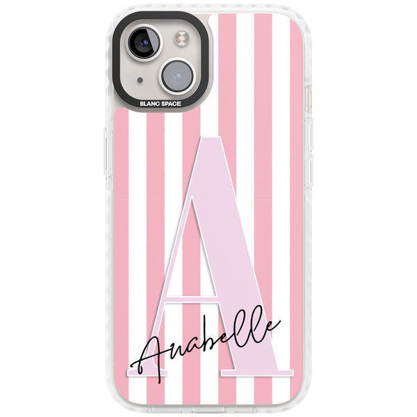 Personalised Soft Pink Stripes