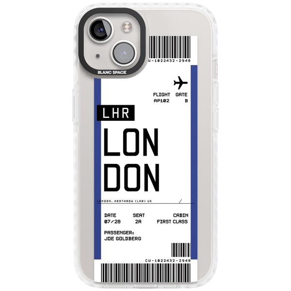 Personalised London Boarding Pass