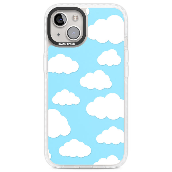Blue Sky & Clouds Pattern