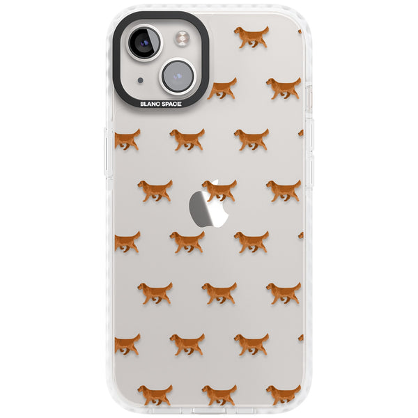 Golden Retriever Dog Pattern Clear