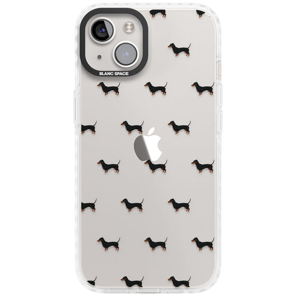 Dachshund Pattern Clear