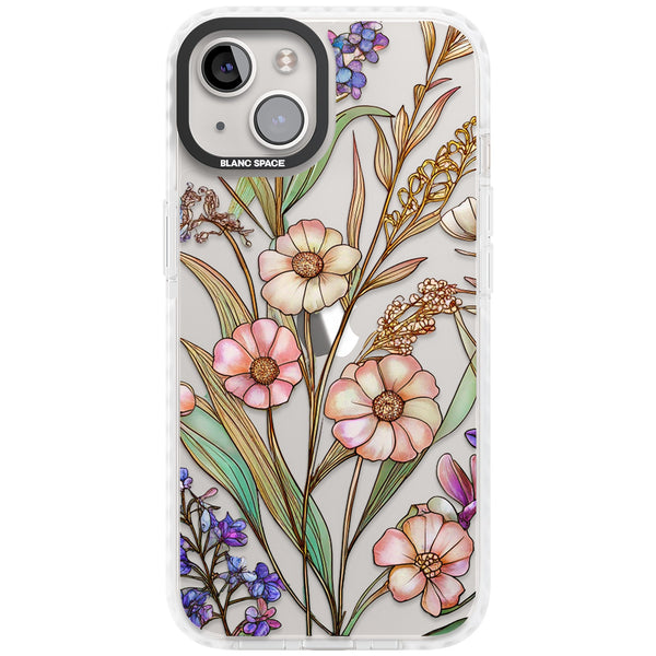 Glass Spring Flowers