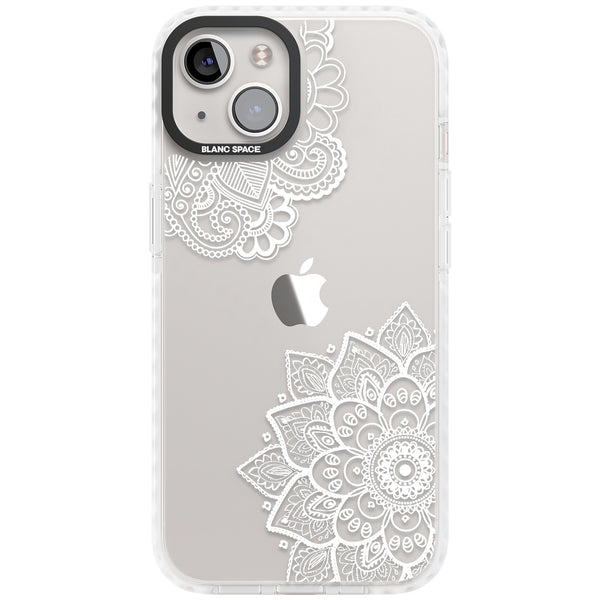 White Henna Florals