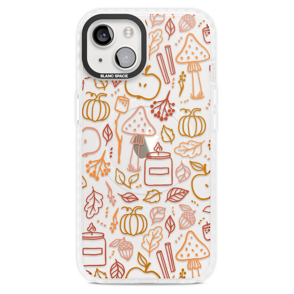 Autumn Line Pattern
