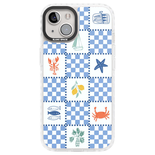 Coastal Blue Check